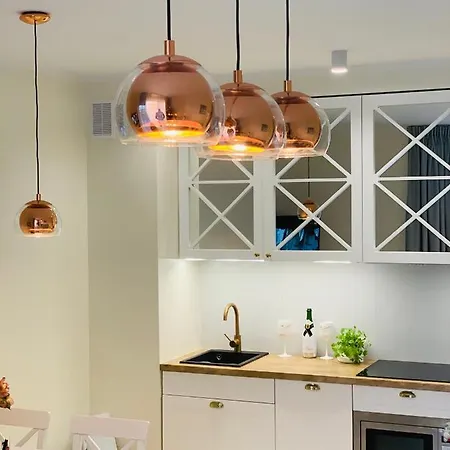 アパート Jantarowe Zacisze Blue ヤンタル