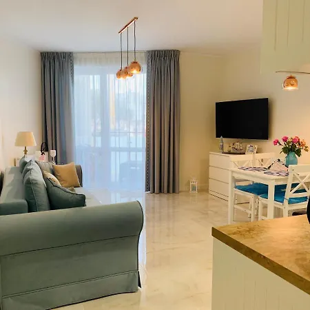 Jantarowe Zacisze Blue アパート ヤンタル