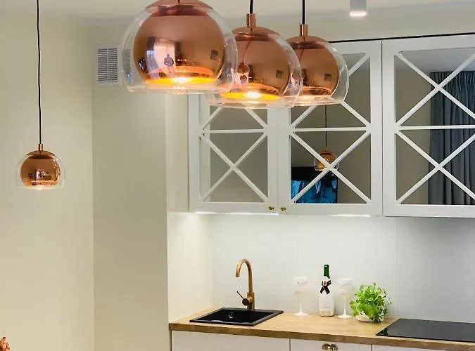 Апартаменты Jantarowe Zacisze Blue Янтар