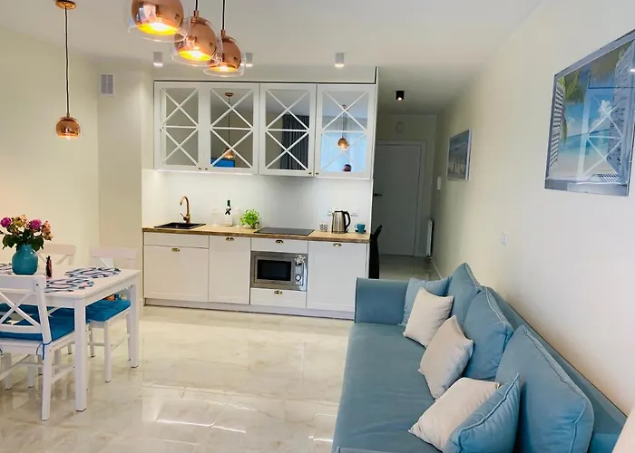 Апартаменты Jantarowe Zacisze Blue