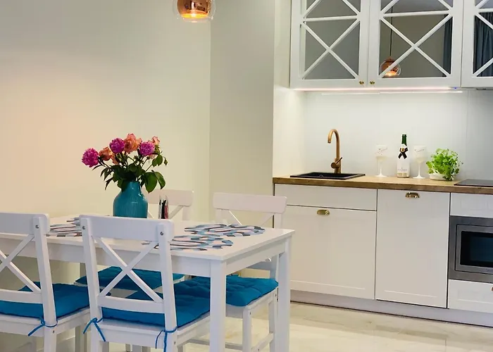 Jantarowe Zacisze Blue Апартаменты Янтар