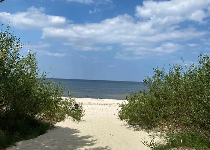 Jantarowe Zacisze Blue Апартаменты Янтар